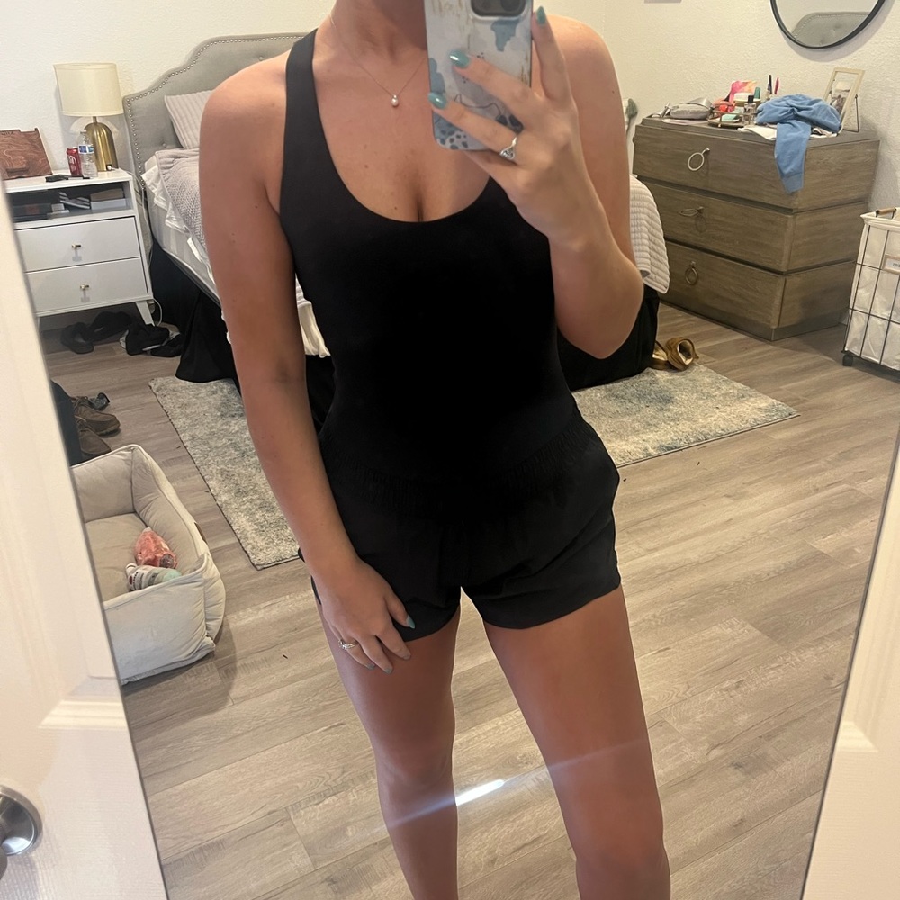 Aerie Black Romper